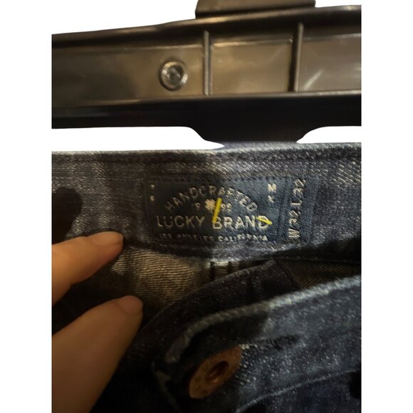 Lucky Brand 121 Heritage Slim Fit Mens Blue Denim Jeans Size 32X32 - Picture 2 of 5